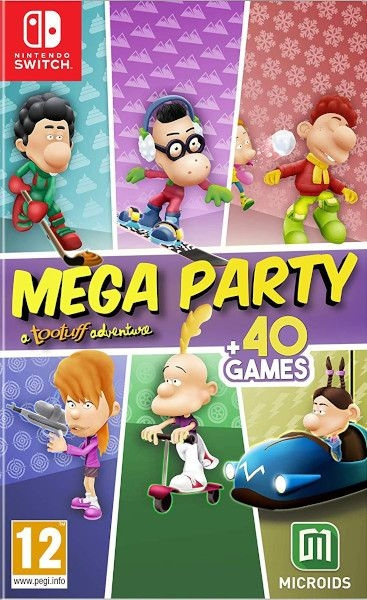 MEGA PARTY - a Tootuff Adventure (Switch) ryhmässä KODINELEKTRONIIKKA / Pelikonsolit & Tarvikkeet / Nintendo Switch / Pelit @ TP E-commerce Nordic AB (D27103)