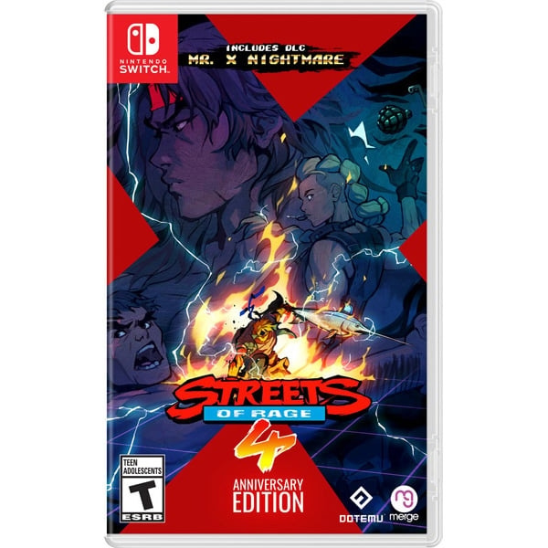 Streets of Rage 4 (Anniversary Edition) (Import) (Switch) ryhmässä KODINELEKTRONIIKKA / Pelikonsolit & Tarvikkeet / Nintendo Switch / Pelit @ TP E-commerce Nordic AB (D27111)