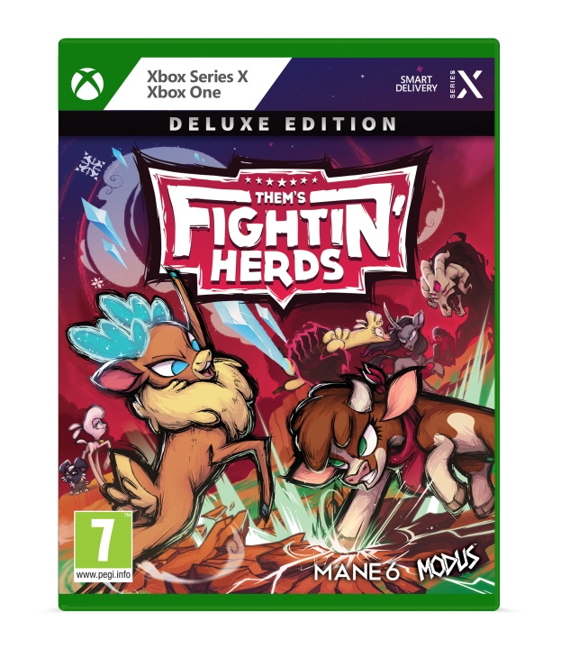 Them\'s Fightin\' Herds (Deluxe Edition) (XseriesX) ryhmässä KODINELEKTRONIIKKA / Pelikonsolit & Tarvikkeet / Xbox Series X / Peli @ TP E-commerce Nordic AB (D27150)