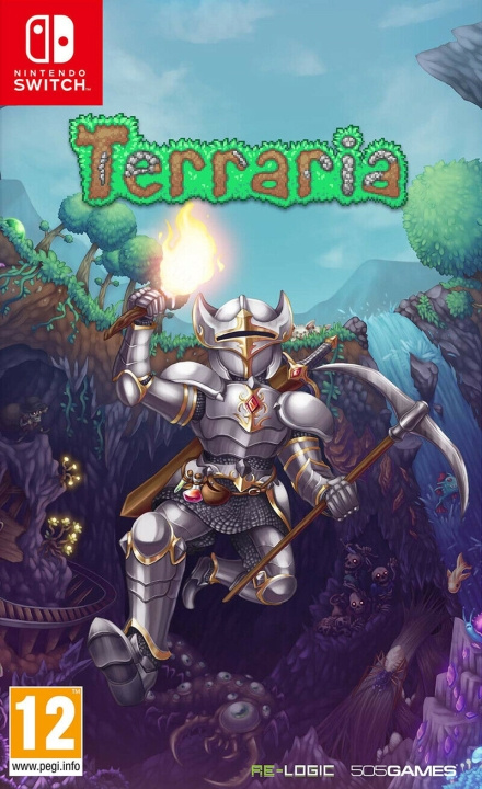 Terraria (Switch) ryhmässä KODINELEKTRONIIKKA / Pelikonsolit & Tarvikkeet / Nintendo Switch / Pelit @ TP E-commerce Nordic AB (D27154)