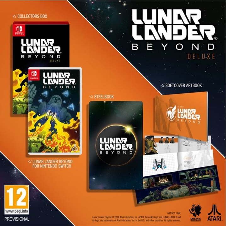 Lunar Lander: Beyond (Deluxe Edition) (Switch) ryhmässä KODINELEKTRONIIKKA / Pelikonsolit & Tarvikkeet / Nintendo Switch / Pelit @ TP E-commerce Nordic AB (D27175)