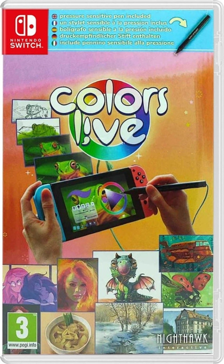 Colors Live (With Pen) (Switch) ryhmässä KODINELEKTRONIIKKA / Pelikonsolit & Tarvikkeet / Nintendo Switch / Pelit @ TP E-commerce Nordic AB (D27179)