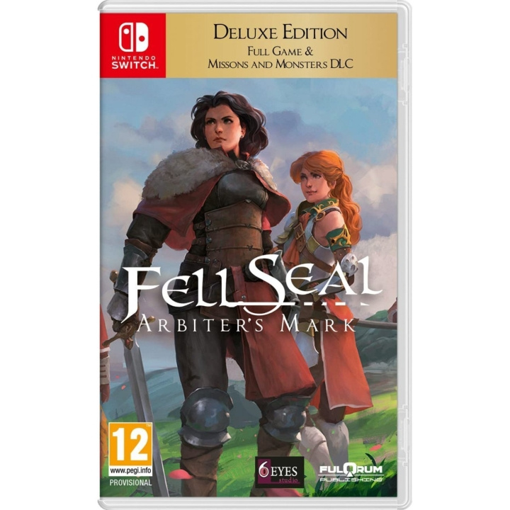 Fell Seal: Arbiter\'s Mark (Deluxe Edition) (Switch) ryhmässä KODINELEKTRONIIKKA / Pelikonsolit & Tarvikkeet / Nintendo Switch / Pelit @ TP E-commerce Nordic AB (D27187)