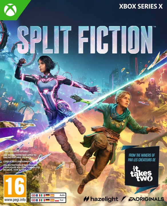Split Fiction (XseriesX) ryhmässä KODINELEKTRONIIKKA / Pelikonsolit & Tarvikkeet / Xbox Series X / Peli @ TP E-commerce Nordic AB (D27188)