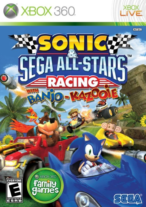 Sonic & Sega All-Stars Racing with Banjo-Kazooie (Import) ryhmässä KODINELEKTRONIIKKA / Pelikonsolit & Tarvikkeet / Xbox 360 @ TP E-commerce Nordic AB (D27237)