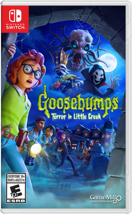 Goosebumps: Terror in Little Creek (Switch) ryhmässä KODINELEKTRONIIKKA / Pelikonsolit & Tarvikkeet / Nintendo Switch / Pelit @ TP E-commerce Nordic AB (D27251)