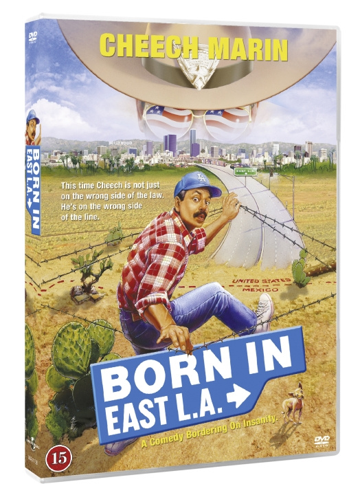 Born In East L.A. - CHEECH MARIN FAVOURITE MOVIE COMEDY ryhmässä KODINELEKTRONIIKKA / Ääni & Kuva / TV & Tarvikkeet / Elokuvat / DVD @ TP E-commerce Nordic AB (D27261)