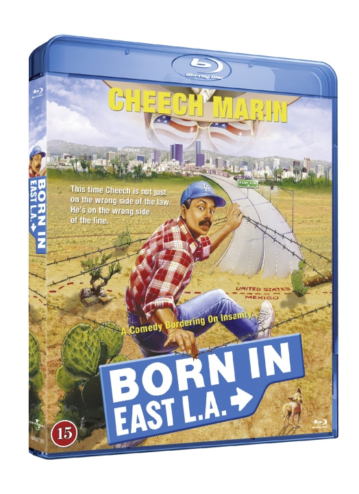Born In East L.A. - CHEECH MARIN FAVOURITE MOVIE COMEDY ryhmässä KODINELEKTRONIIKKA / Ääni & Kuva / TV & Tarvikkeet / Elokuvat / Blu-ray @ TP E-commerce Nordic AB (D27262)