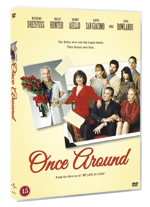 Once Around - Richard Dreyfuss a MUST SEE MOVIE ryhmässä KODINELEKTRONIIKKA / Ääni & Kuva / TV & Tarvikkeet / Elokuvat / DVD @ TP E-commerce Nordic AB (D27271)