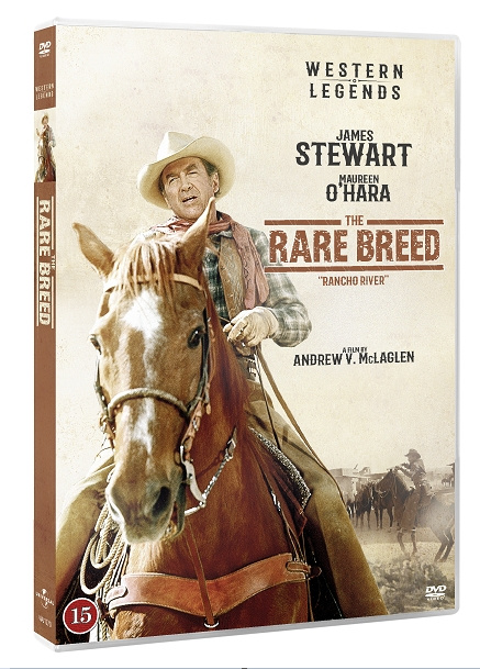 The Rare Breed (Aka Rancho River) - A classic western with James Stewart and Maureen O´hara ryhmässä KODINELEKTRONIIKKA / Ääni & Kuva / TV & Tarvikkeet / Elokuvat / DVD @ TP E-commerce Nordic AB (D27281)