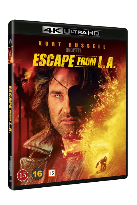ESCAPE FROM LA ryhmässä KODINELEKTRONIIKKA / Ääni & Kuva / TV & Tarvikkeet / Elokuvat / Blu-ray @ TP E-commerce Nordic AB (D27298)