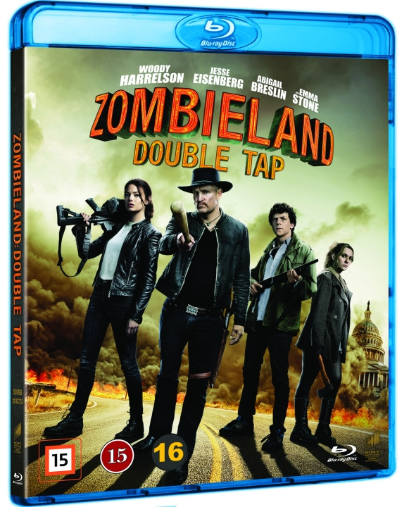 Zombieland: Double Tap - Blu ray ryhmässä KODINELEKTRONIIKKA / Ääni & Kuva / TV & Tarvikkeet / Elokuvat / Blu-ray @ TP E-commerce Nordic AB (D27314)