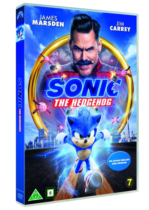 Sonic the Hedgehog ryhmässä KODINELEKTRONIIKKA / Ääni & Kuva / TV & Tarvikkeet / Elokuvat / DVD @ TP E-commerce Nordic AB (D27318)