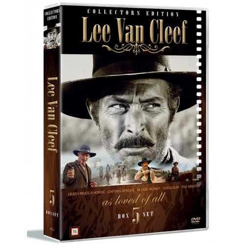 Lee Van Cleef Collection (5-disc) - DVD ryhmässä KODINELEKTRONIIKKA / Ääni & Kuva / TV & Tarvikkeet / Elokuvat / DVD @ TP E-commerce Nordic AB (D27355)