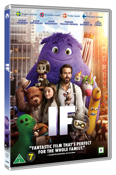 IF (IMAGINARY FRIENDS) - (DVD) ryhmässä KODINELEKTRONIIKKA / Ääni & Kuva / TV & Tarvikkeet / Elokuvat / DVD @ TP E-commerce Nordic AB (D27364)