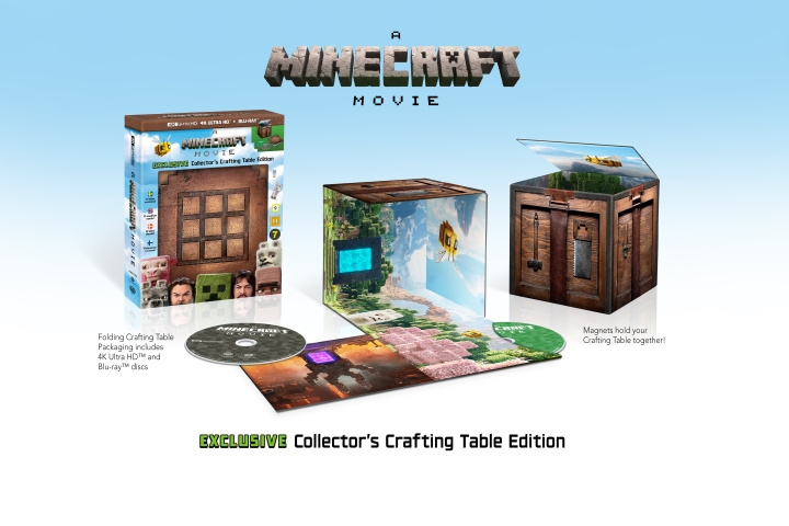 A MINECRAFT MOVIE - The Minecraft Cube Edition ryhmässä KODINELEKTRONIIKKA / Ääni & Kuva / TV & Tarvikkeet / Elokuvat / Blu-ray @ TP E-commerce Nordic AB (D27372)