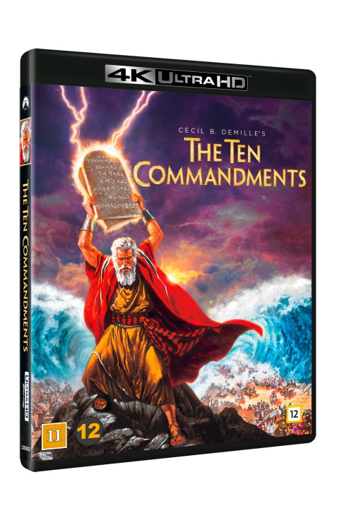 The Ten Commandments ryhmässä KODINELEKTRONIIKKA / Ääni & Kuva / TV & Tarvikkeet / Elokuvat / Blu-ray @ TP E-commerce Nordic AB (D27413)