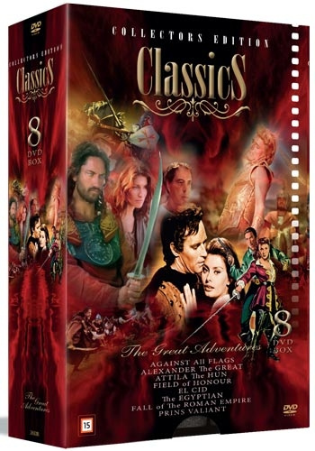 Classics - 8 DVD Box - True classic stories ryhmässä KODINELEKTRONIIKKA / Ääni & Kuva / TV & Tarvikkeet / Elokuvat / DVD @ TP E-commerce Nordic AB (D27434)