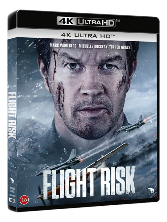 FLIGHT RISK - 4K movie ryhmässä KODINELEKTRONIIKKA / Ääni & Kuva / TV & Tarvikkeet / Elokuvat / Blu-ray @ TP E-commerce Nordic AB (D27466)