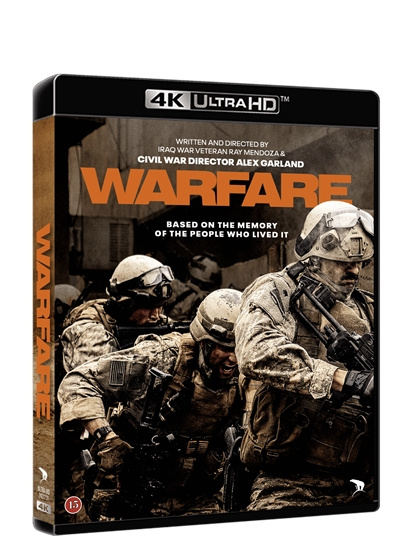 WARFARE - 4K Movie ryhmässä KODINELEKTRONIIKKA / Ääni & Kuva / TV & Tarvikkeet / Elokuvat / Blu-ray @ TP E-commerce Nordic AB (D27467)