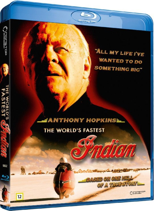 The World\'s Fastest Indian - Anthony Hopkins - All my life I wanted to do something big, story of Burt Munro Blu Ray ryhmässä KODINELEKTRONIIKKA / Ääni & Kuva / TV & Tarvikkeet / Elokuvat / Blu-ray @ TP E-commerce Nordic AB (D27485)