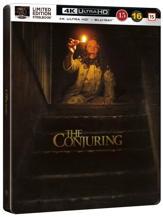 The Conjuring Steelbook ryhmässä KODINELEKTRONIIKKA / Ääni & Kuva / TV & Tarvikkeet / Elokuvat / Blu-ray @ TP E-commerce Nordic AB (D27491)