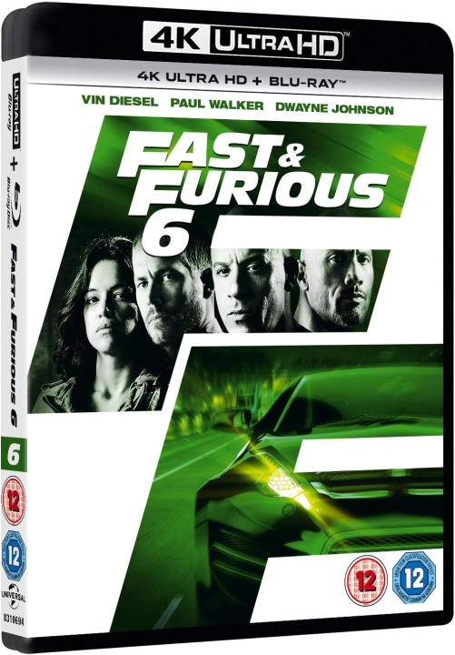 The Fast And The Furious 6 ryhmässä KODINELEKTRONIIKKA / Ääni & Kuva / TV & Tarvikkeet / Elokuvat / Blu-ray @ TP E-commerce Nordic AB (D27493)