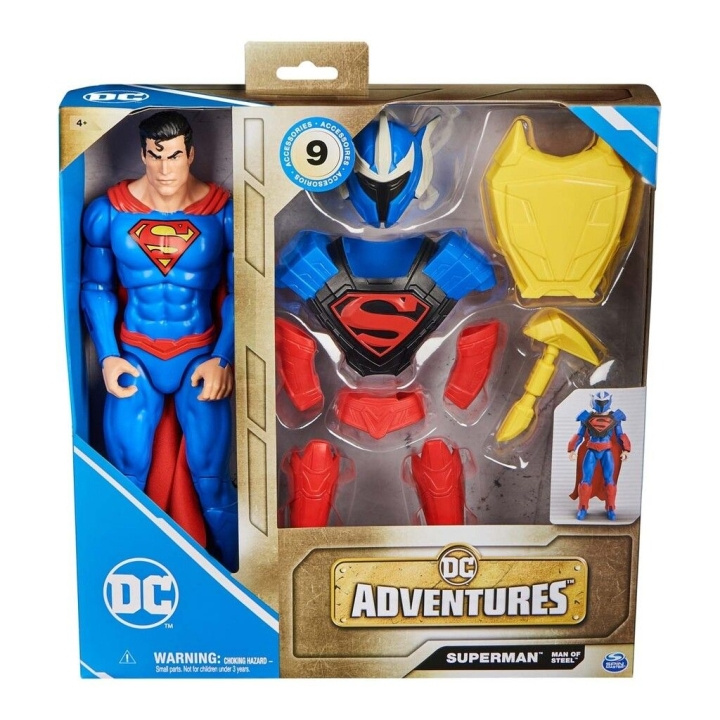 DC Comics DC Figure - Teräsmies 30 cm - Teräsmies (6067957) ryhmässä LELUT, TUOTTEET LAPSILLE JA VAUVOILLE / Leikkikalut, Askartelu &Pelit / Figuurit, miniatyyrit ja tarvikkeet @ TP E-commerce Nordic AB (D27515)