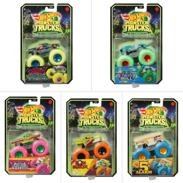 Hot Wheels Hirviöautot (HCB50) ryhmässä LELUT, TUOTTEET LAPSILLE JA VAUVOILLE / Leikkikalut, Askartelu &Pelit / Leikkiautot @ TP E-commerce Nordic AB (D27525)
