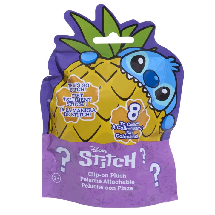 Disney Stitch - Elokuvapehmolelu 9 cm Lajiteltu - (302-11367) ryhmässä LELUT, TUOTTEET LAPSILLE JA VAUVOILLE / Lelut vauvoille (0-3v) / Pehmolelut @ TP E-commerce Nordic AB (D27529)