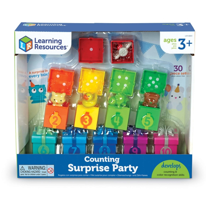 Learning Resources Laskemisen yllätysjuhla™ (LSP6803-SCA) ryhmässä LELUT, TUOTTEET LAPSILLE JA VAUVOILLE / Lelut vauvoille (0-3v) / Toiminnalliset lelut @ TP E-commerce Nordic AB (D27537)