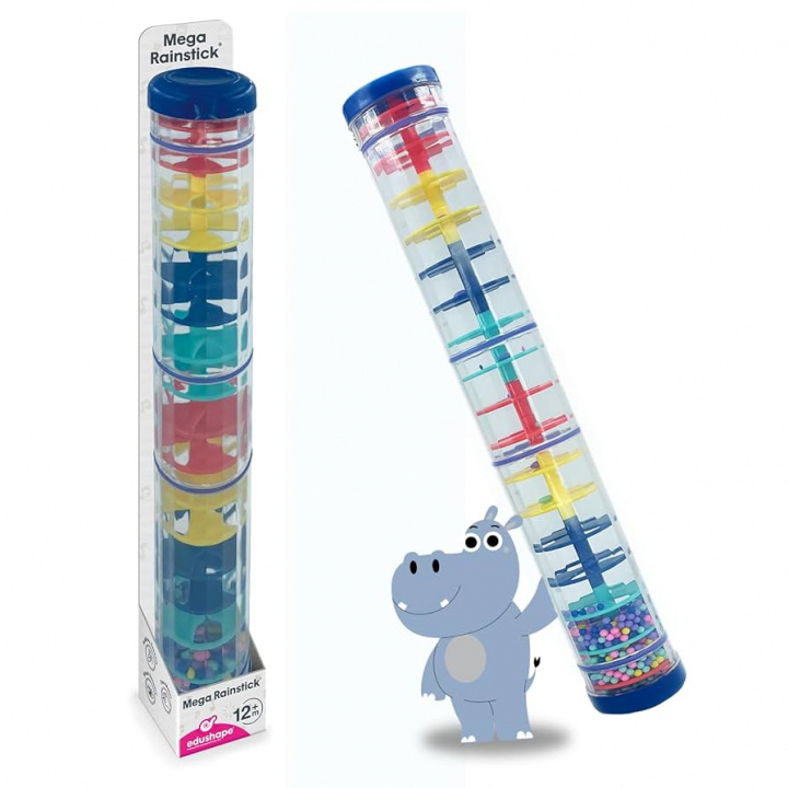 Edushape Rainmaker - Soittolelu - 20 cm (E205121bc) ryhmässä LELUT, TUOTTEET LAPSILLE JA VAUVOILLE / Musiikki, Laulu & Kuva / Musiikkitarvikkeet @ TP E-commerce Nordic AB (D27542)