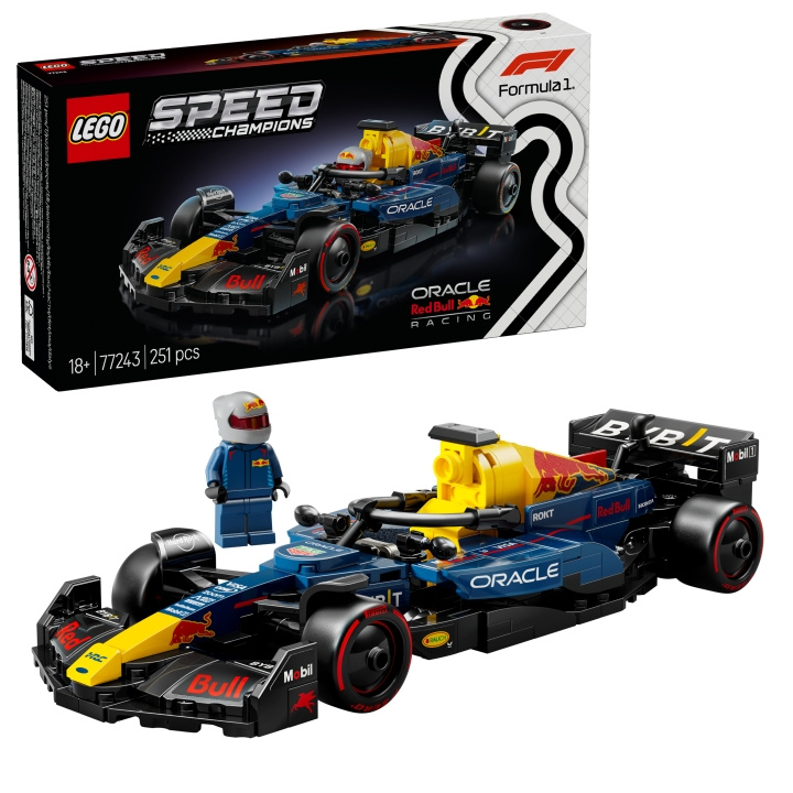 LEGO Speed Champions - Oracle Red Bull Racing RB20 F1® kilpa-auto (77243) ryhmässä LELUT, TUOTTEET LAPSILLE JA VAUVOILLE / Leikkikalut, Askartelu &Pelit / Rakennuslelut / Lego @ TP E-commerce Nordic AB (D27547)
