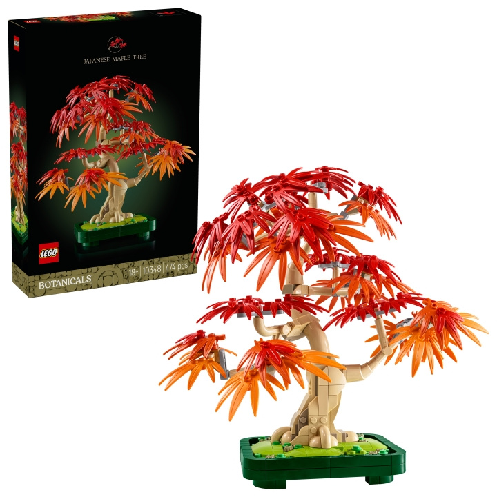 LEGO Botanicals - Japanilainen punainen vaahtera bonsai puu (10348) ryhmässä LELUT, TUOTTEET LAPSILLE JA VAUVOILLE / Leikkikalut, Askartelu &Pelit / Rakennuslelut / Lego @ TP E-commerce Nordic AB (D27562)