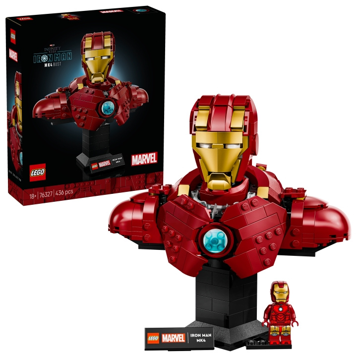 LEGO Supersankarit - Iron Man MK4 rintakuva (76327) ryhmässä LELUT, TUOTTEET LAPSILLE JA VAUVOILLE / Leikkikalut, Askartelu &Pelit / Rakennuslelut / Lego @ TP E-commerce Nordic AB (D27564)