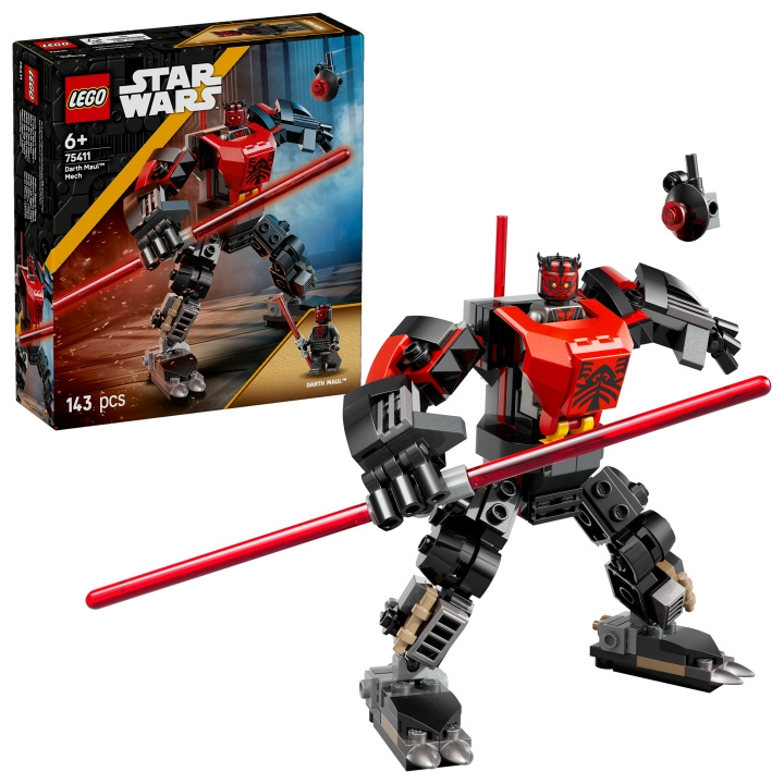 LEGO Star Wars TM - Darth Maul™ Mech (75411) ryhmässä LELUT, TUOTTEET LAPSILLE JA VAUVOILLE / Leikkikalut, Askartelu &Pelit / Rakennuslelut / Lego @ TP E-commerce Nordic AB (D27568)