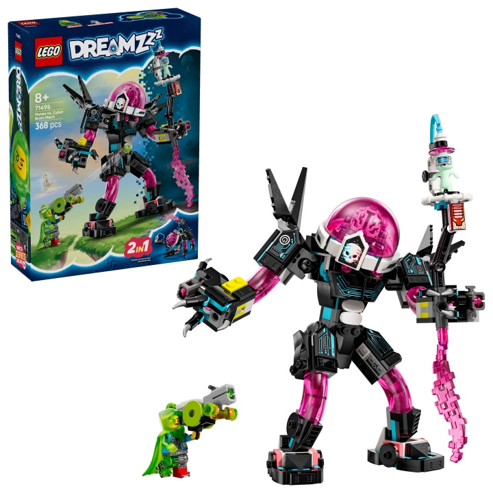 LEGO DREAMZzz - Mateo vs. Cyber Brain Mech (71495) ryhmässä LELUT, TUOTTEET LAPSILLE JA VAUVOILLE / Leikkikalut, Askartelu &Pelit / Rakennuslelut / Lego @ TP E-commerce Nordic AB (D27571)