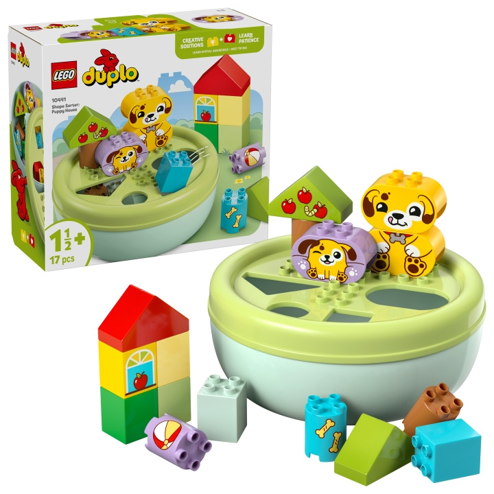 LEGO DUPLO My First - Shape Sorter: Puppy House (10441) ryhmässä LELUT, TUOTTEET LAPSILLE JA VAUVOILLE / Leikkikalut, Askartelu &Pelit / Rakennuslelut / Lego @ TP E-commerce Nordic AB (D27575)