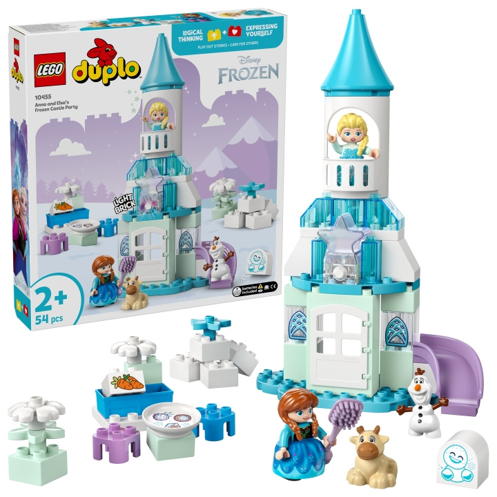 LEGO DUPLO Disney TM - Anna ja Elsan pakastetun linnan juhlat (10455) ryhmässä LELUT, TUOTTEET LAPSILLE JA VAUVOILLE / Leikkikalut, Askartelu &Pelit / Rakennuslelut / Lego @ TP E-commerce Nordic AB (D27578)