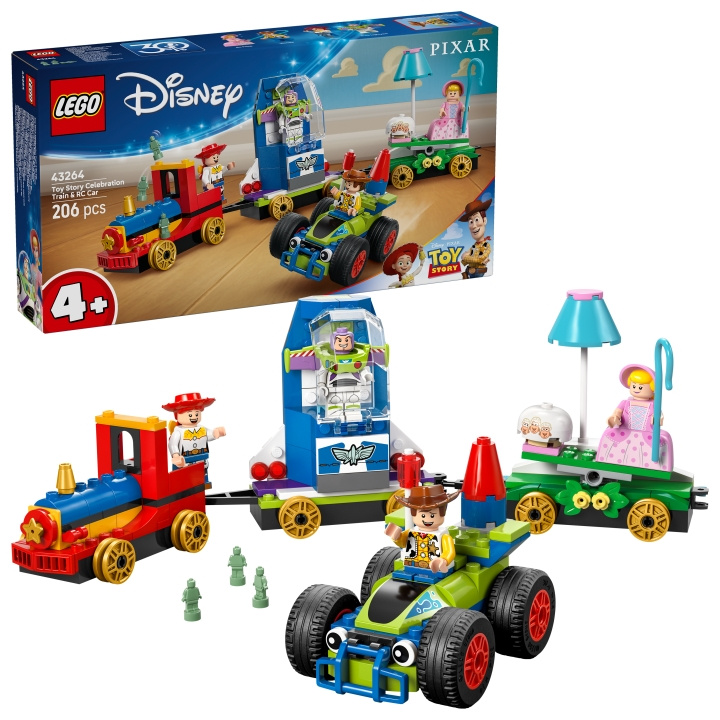 LEGO Disney Pixar - Toy Story Celebration juna ja RC-auto (43264) ryhmässä LELUT, TUOTTEET LAPSILLE JA VAUVOILLE / Leikkikalut, Askartelu &Pelit / Rakennuslelut / Lego @ TP E-commerce Nordic AB (D27580)