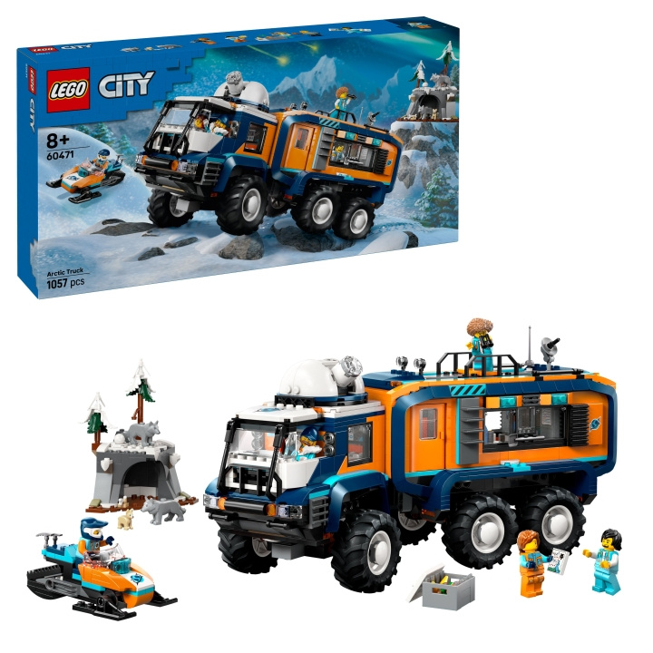 LEGO LEGO Kaupunki - Arctic Explorer tiedelaboratorioauto (60471) ryhmässä LELUT, TUOTTEET LAPSILLE JA VAUVOILLE / Leikkikalut, Askartelu &Pelit / Rakennuslelut / Lego @ TP E-commerce Nordic AB (D27585)
