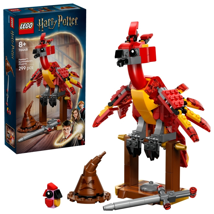 LEGO Harry Potter TM - Fawkes™: Dumbledoren Feeniks (76448): Dumbledoren Feeniks (76448) ryhmässä LELUT, TUOTTEET LAPSILLE JA VAUVOILLE / Leikkikalut, Askartelu &Pelit / Rakennuslelut / Lego @ TP E-commerce Nordic AB (D27587)