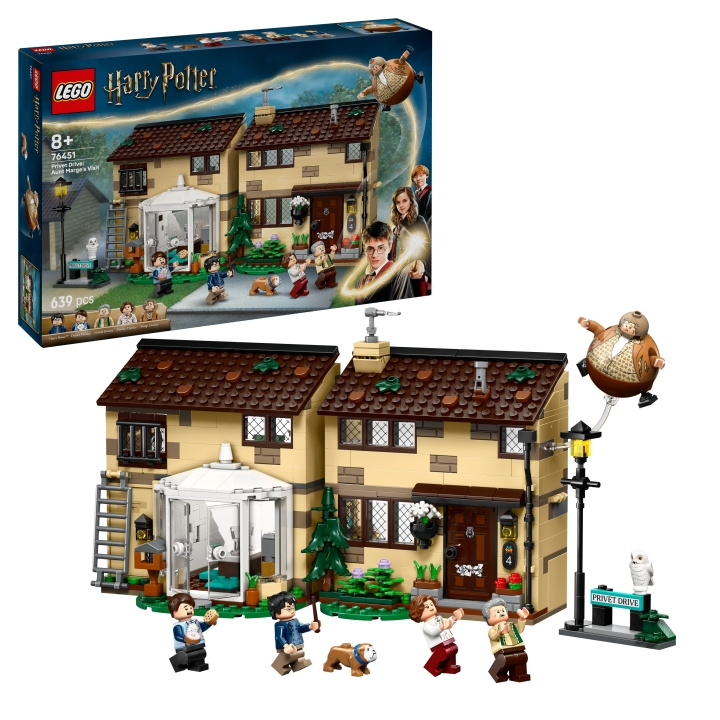 LEGO Harry Potter TM - Privet Drive: Marge-tädin vierailu (76451) ryhmässä LELUT, TUOTTEET LAPSILLE JA VAUVOILLE / Leikkikalut, Askartelu &Pelit / Rakennuslelut / Lego @ TP E-commerce Nordic AB (D27589)