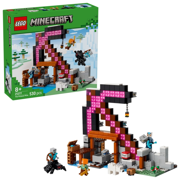 LEGO Minecraft - Pikakirveskaivos (21277) ryhmässä LELUT, TUOTTEET LAPSILLE JA VAUVOILLE / Leikkikalut, Askartelu &Pelit / Rakennuslelut / Lego @ TP E-commerce Nordic AB (D27591)