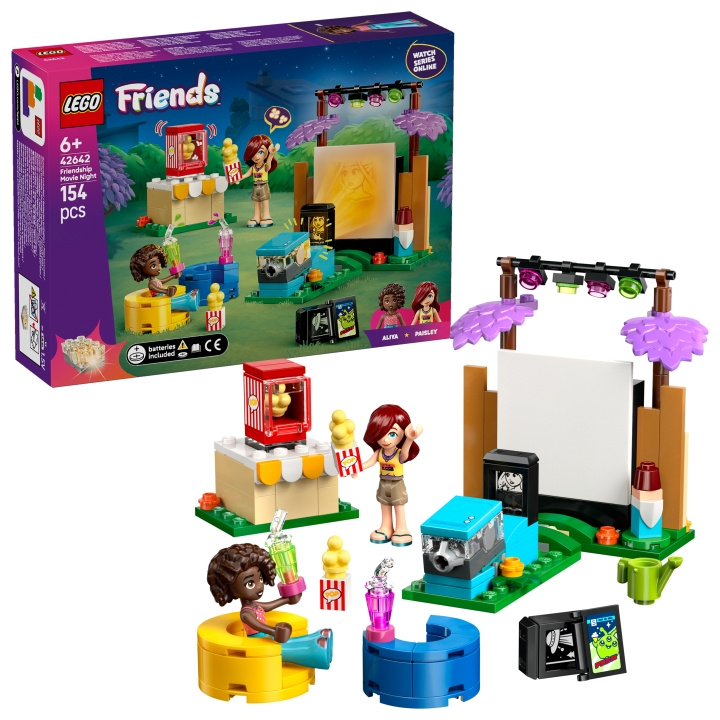 LEGO LEGO Ystävät - Ystävyyden elokuvailta (42642) ryhmässä LELUT, TUOTTEET LAPSILLE JA VAUVOILLE / Leikkikalut, Askartelu &Pelit / Rakennuslelut / Lego @ TP E-commerce Nordic AB (D27596)