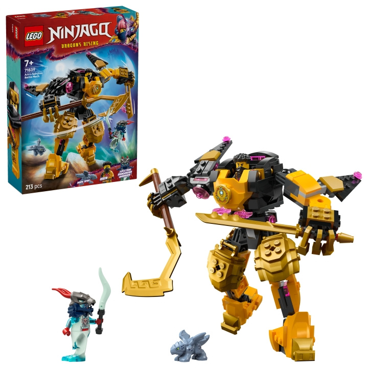 LEGO Ninjago - Arin\'s Spinjitzu Battle Mech (71839) ryhmässä LELUT, TUOTTEET LAPSILLE JA VAUVOILLE / Leikkikalut, Askartelu &Pelit / Rakennuslelut / Lego @ TP E-commerce Nordic AB (D27606)
