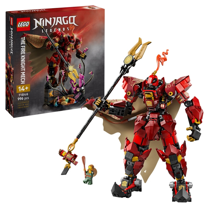 LEGO Ninjago - Tuliritari Mech (71846) ryhmässä LELUT, TUOTTEET LAPSILLE JA VAUVOILLE / Leikkikalut, Askartelu &Pelit / Rakennuslelut / Lego @ TP E-commerce Nordic AB (D27608)