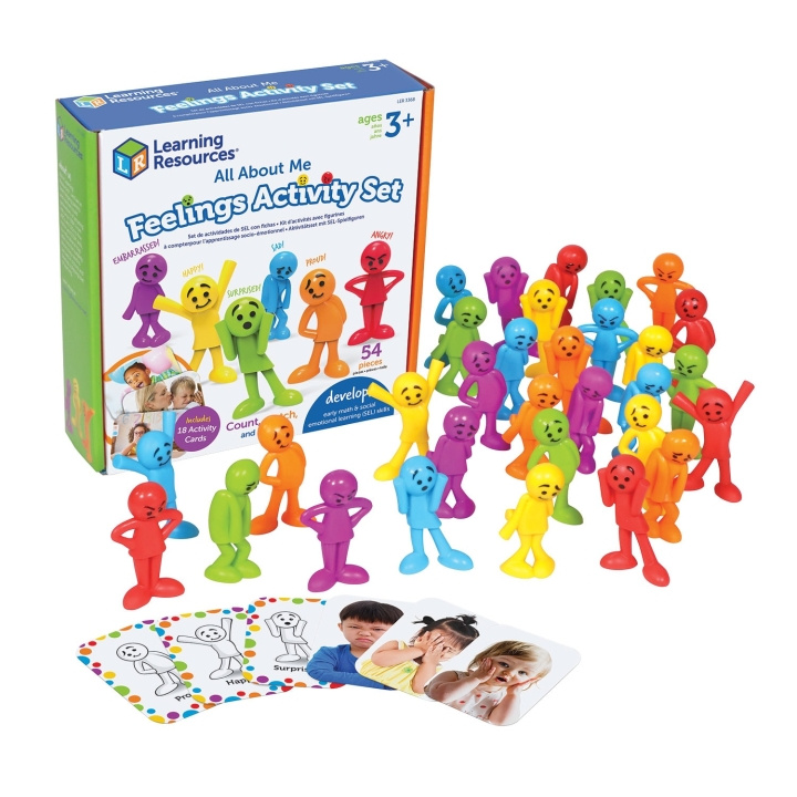Learning Resources Kaikki minusta tunteet -toimintasarja (LSP3368-SCA) ryhmässä LELUT, TUOTTEET LAPSILLE JA VAUVOILLE / Lelut vauvoille (0-3v) / Toiminnalliset lelut @ TP E-commerce Nordic AB (D27616)