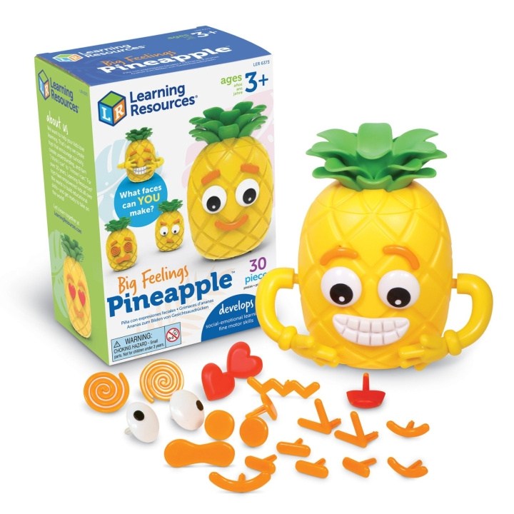 Learning Resources Isot tunteet ananas (LSP6373-SCA) ryhmässä LELUT, TUOTTEET LAPSILLE JA VAUVOILLE / Lelut vauvoille (0-3v) / Toiminnalliset lelut @ TP E-commerce Nordic AB (D27617)