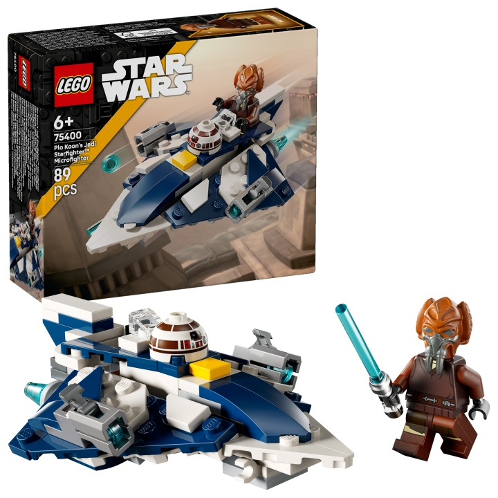 LEGO Star Wars TM - Plo Koon\'s Jedi Starfighter™ Microfighter (75400) ryhmässä LELUT, TUOTTEET LAPSILLE JA VAUVOILLE / Leikkikalut, Askartelu &Pelit / Rakennuslelut / Lego @ TP E-commerce Nordic AB (D27649)